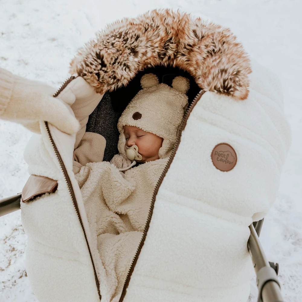 Winter Cover Car Seat Sherpa Banff