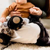 Booties For Baby 0-6m - Onyx Black