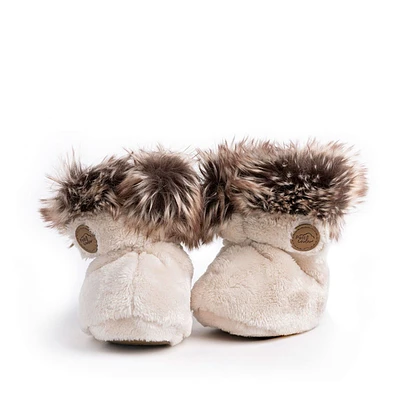 Bottines d'hiver pour bébé Crème 0-6mois