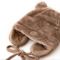 Teddy bear gift box for baby (4 accessories) - Moka 0-6M