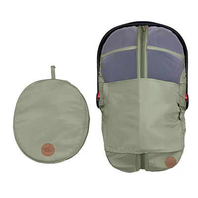 Summer Car Seat Cover - Sage