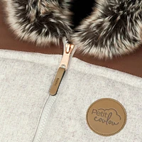 3 Seasons Car Seat Cover - Wool Collection - Choco