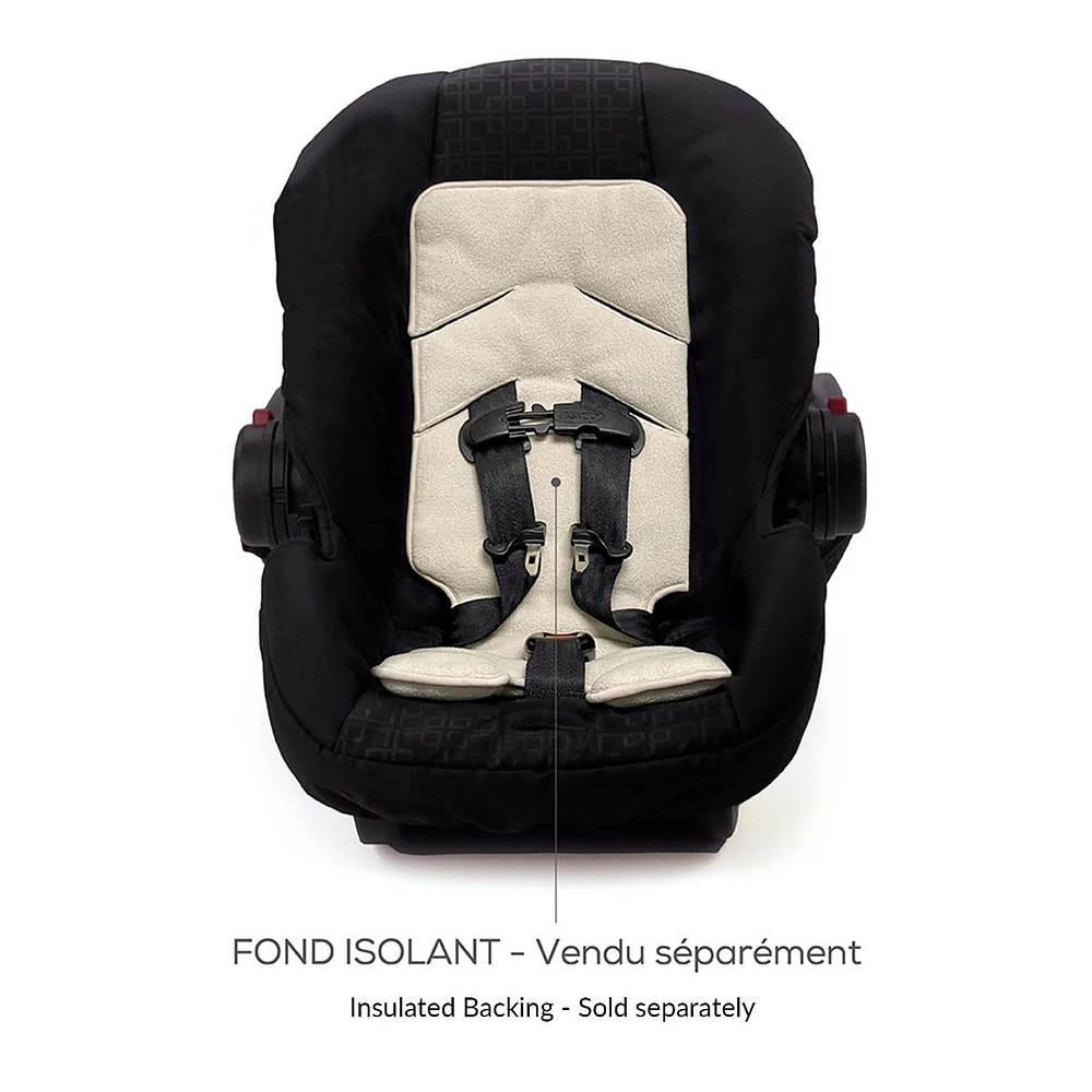 Winter Car Seat Cover - Wool Collection - Selenite Wolf