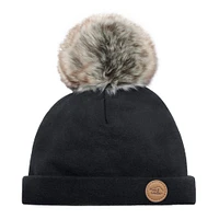 Tuque Pompon 0-6mois - Onyx Noir