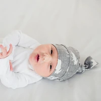 Top Knot Hat 0-4m