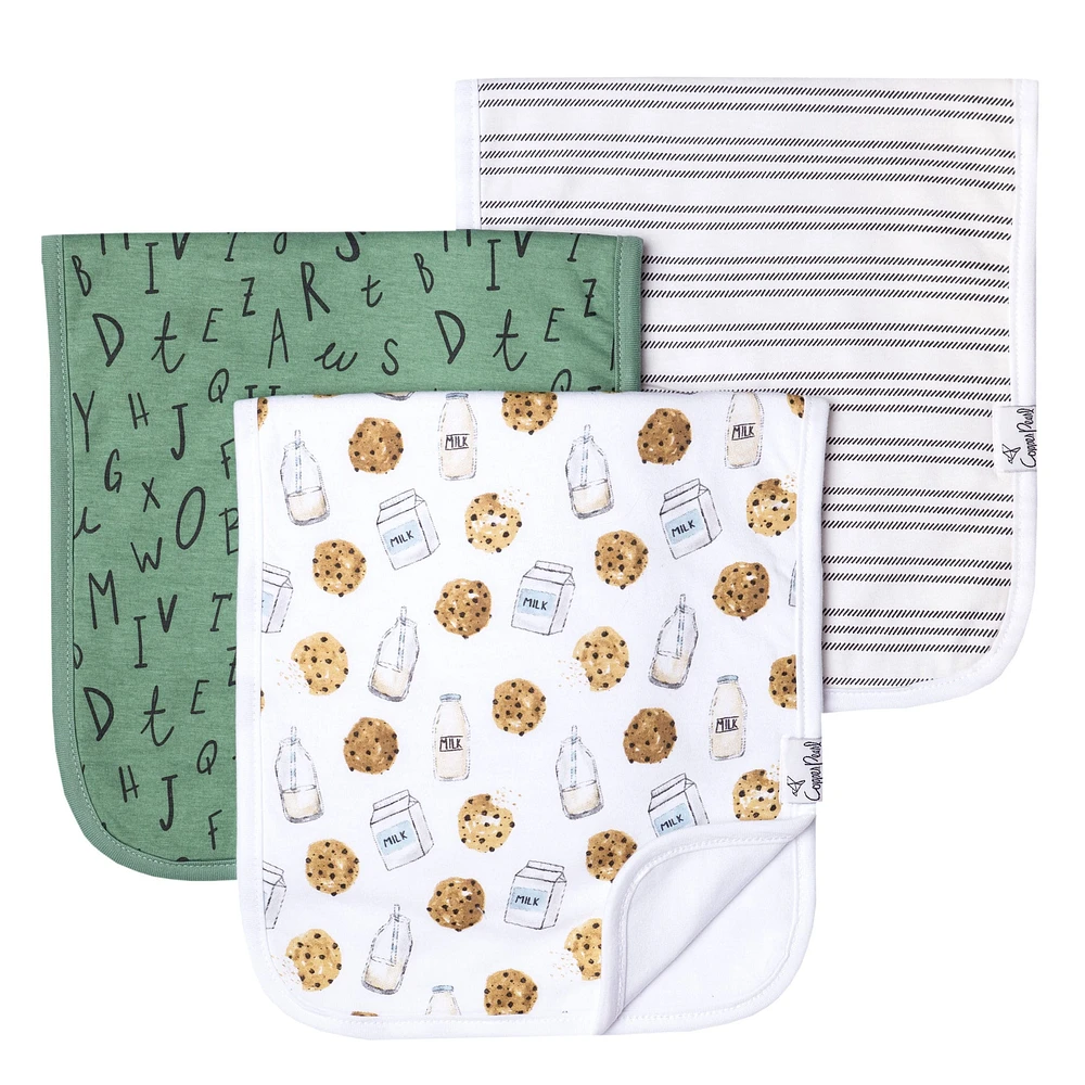 Burp Cloth Set of 3 - Chip