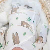 Knotted Gown 0m+ - Noah the Sloth