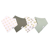 Bavoirs Paquet de 4 - Feuilles Haven