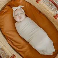 Rib Knit Blanket - Moonstone 