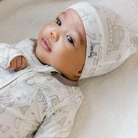 Gage Top Knot hat 0-4mois