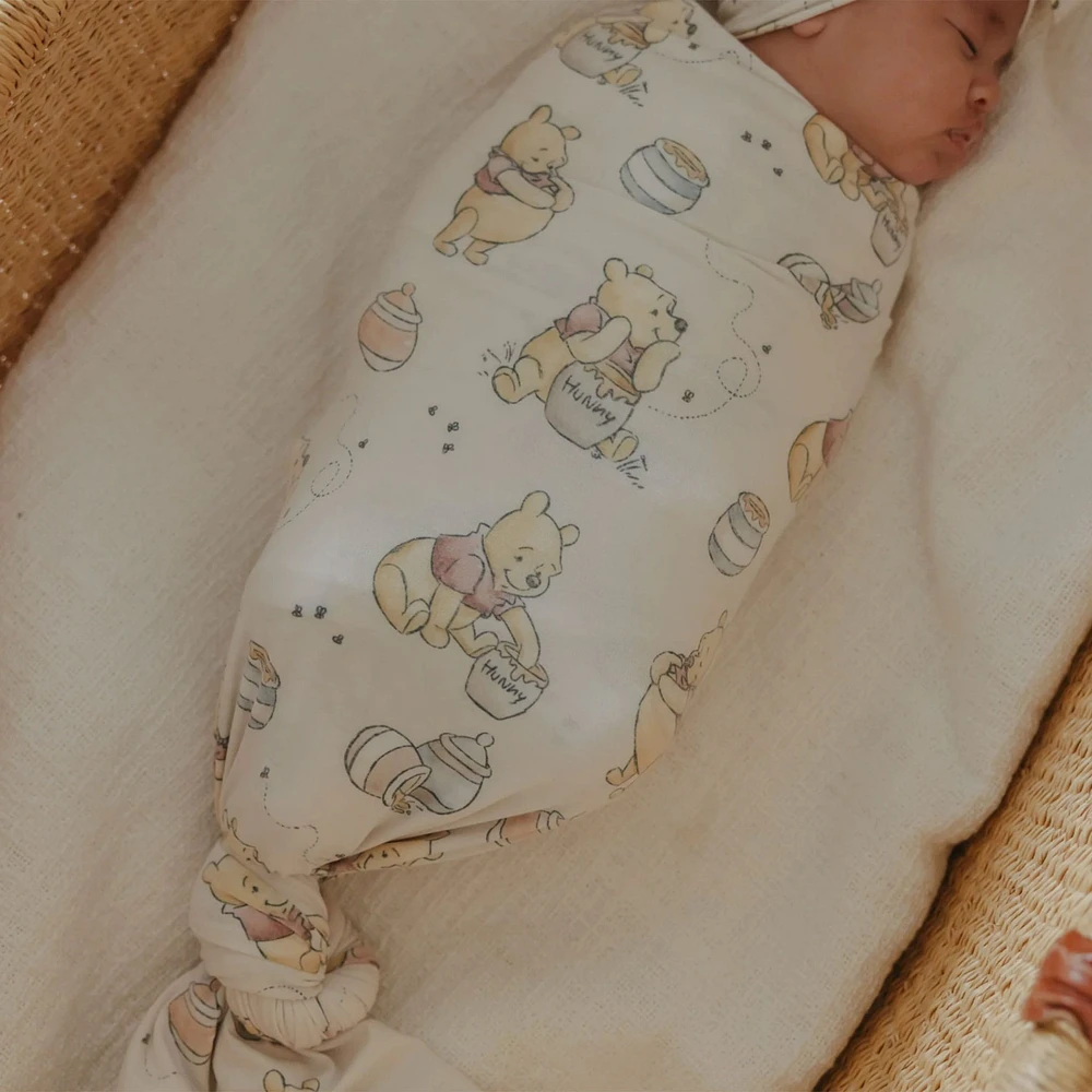 Winnie Swaddle Blanket- Hunny