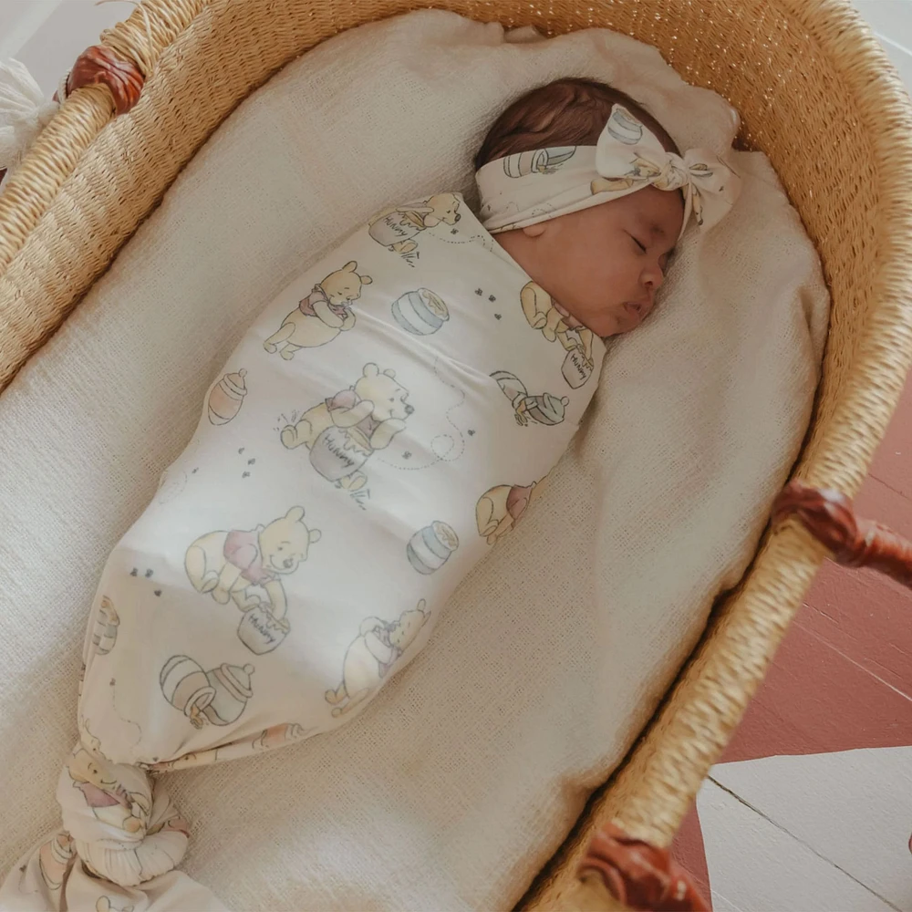 Winnie Swaddle Blanket- Hunny