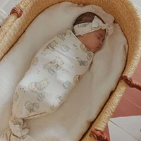 Winnie Swaddle Blanket- Hunny