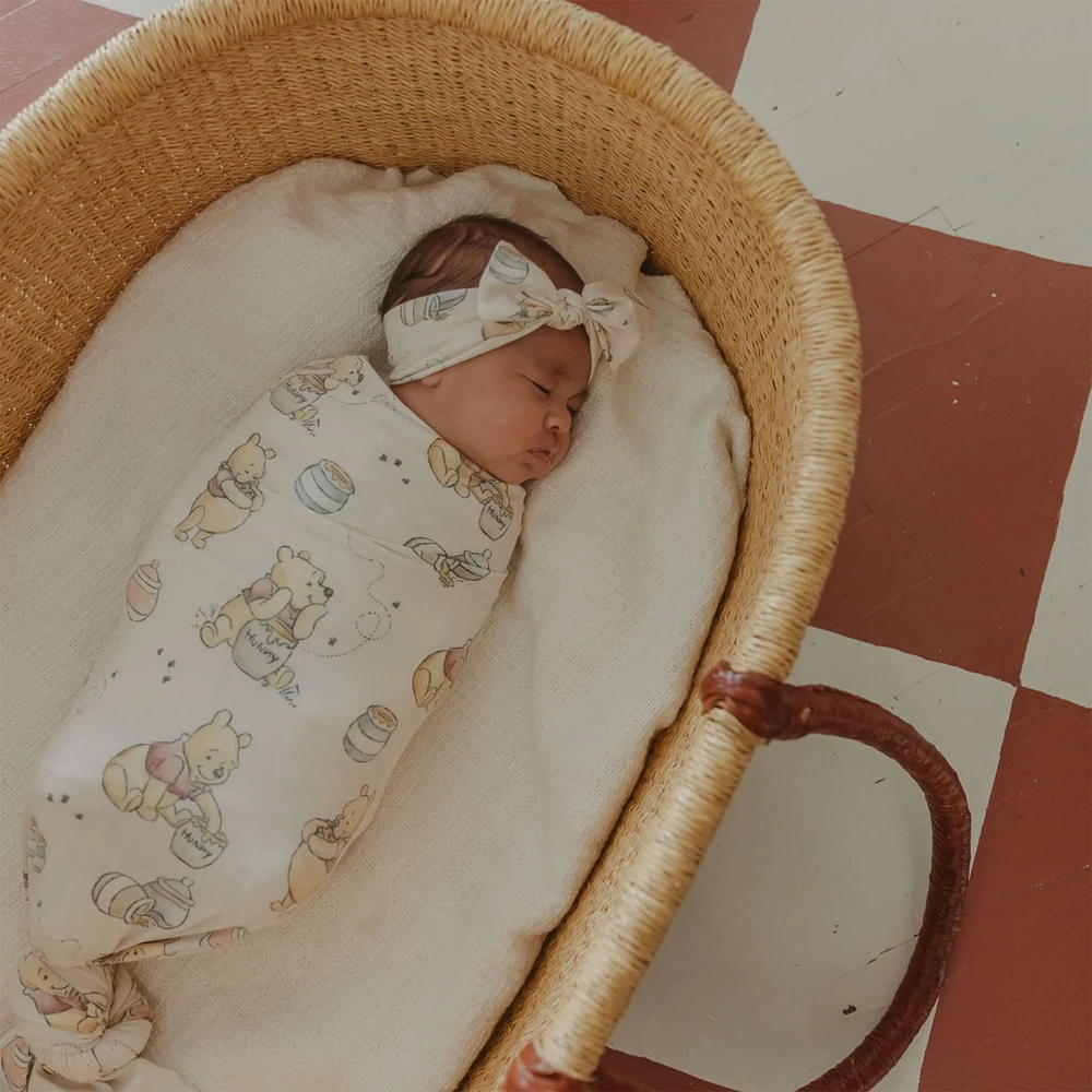 Winnie Swaddle Blanket- Hunny