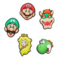 Paquet de 5 Jibbitz Super Mario