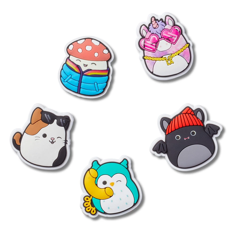 Squishmallows 5pk Jibbitz