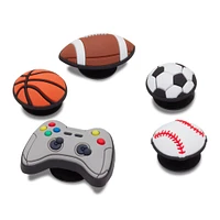 Paquet de 5 Jibbitz Sports