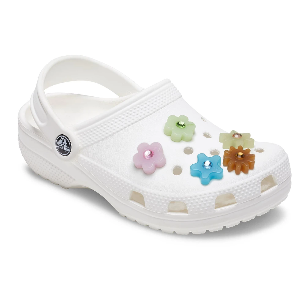 Paquet de 5 Jibbitz Fleurs