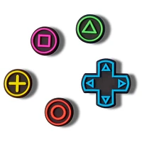 Paquet de 5 Jibbitz Jeux Video