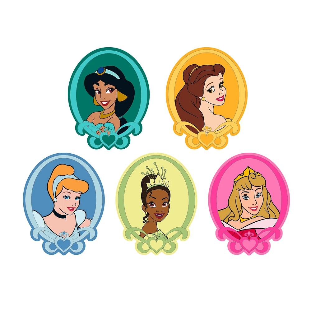 DIsney Princess 5pk Jibbitz