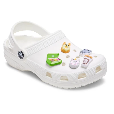 Paquet de 5 Jibbitz Cafe et Beignes