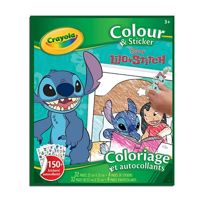 Crayola Colour & Sticker, Lilo & Stitch 