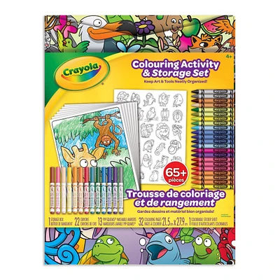 Ensemble de Coloriage et Kit de Rangement Crayola