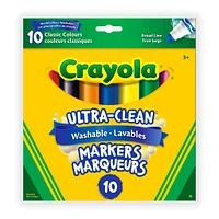 Crayola Ultra-Clean Markers 10-pack