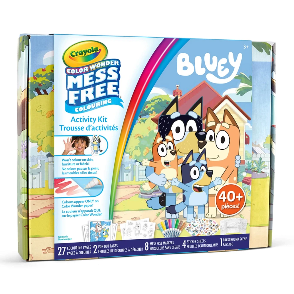 Bluey Crayola Color Wonder Mess-Free Activity Kit