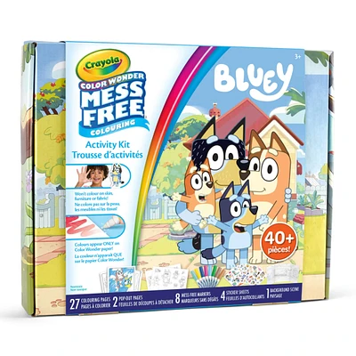 Bluey Crayola Color Wonder Mess-Free Activity Kit