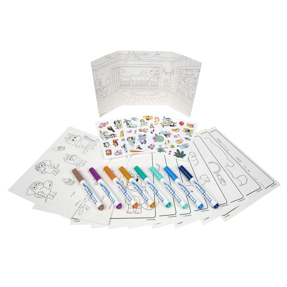 Bluey Crayola Color Wonder Mess-Free Activity Kit