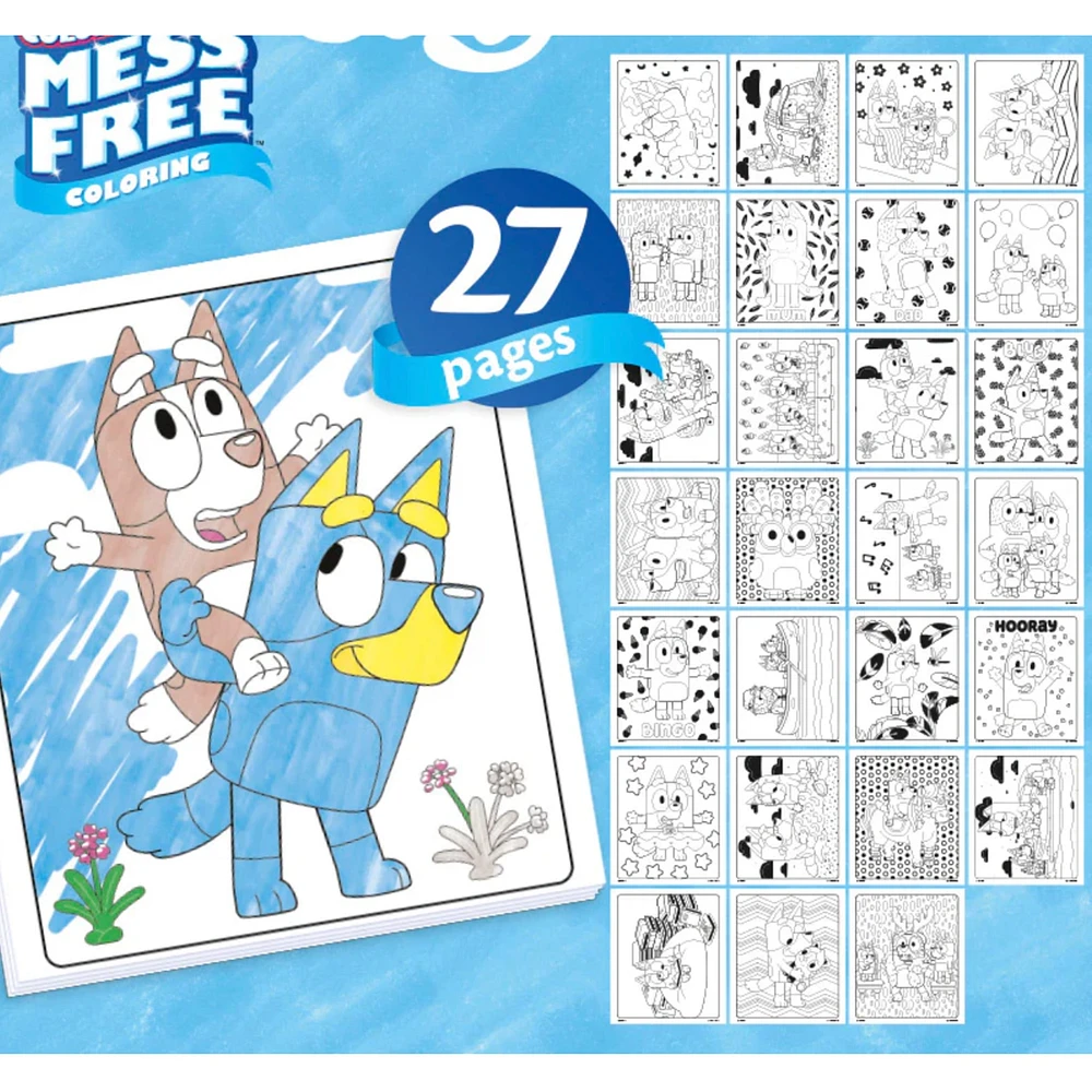 Bluey Crayola Color Wonder Mess-Free Activity Kit