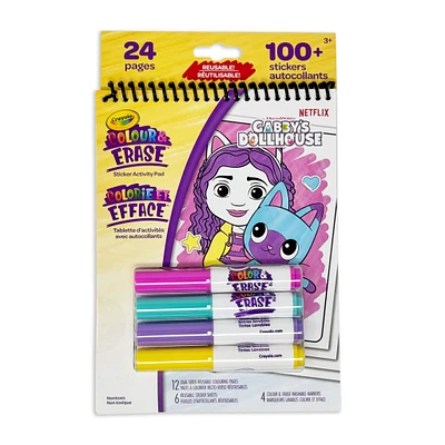 Cahier Colorie Et Efface - Gabby's Dollhouse