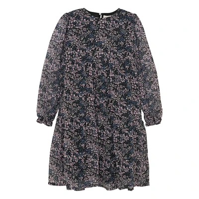 Robe Dobby Fleurs 7-14ans