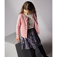 Jupe Dobby Fleurs 7-14ans