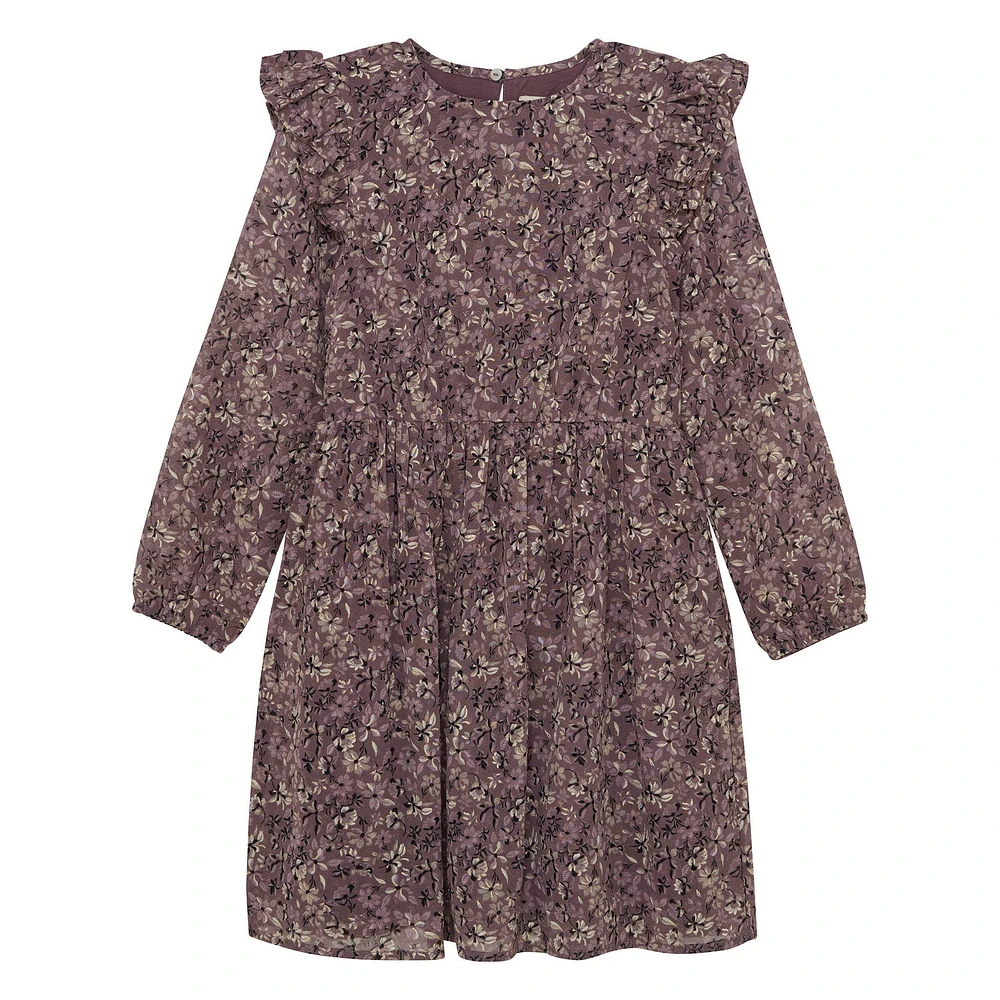 Robe Dobby Fleurs 7-14ans