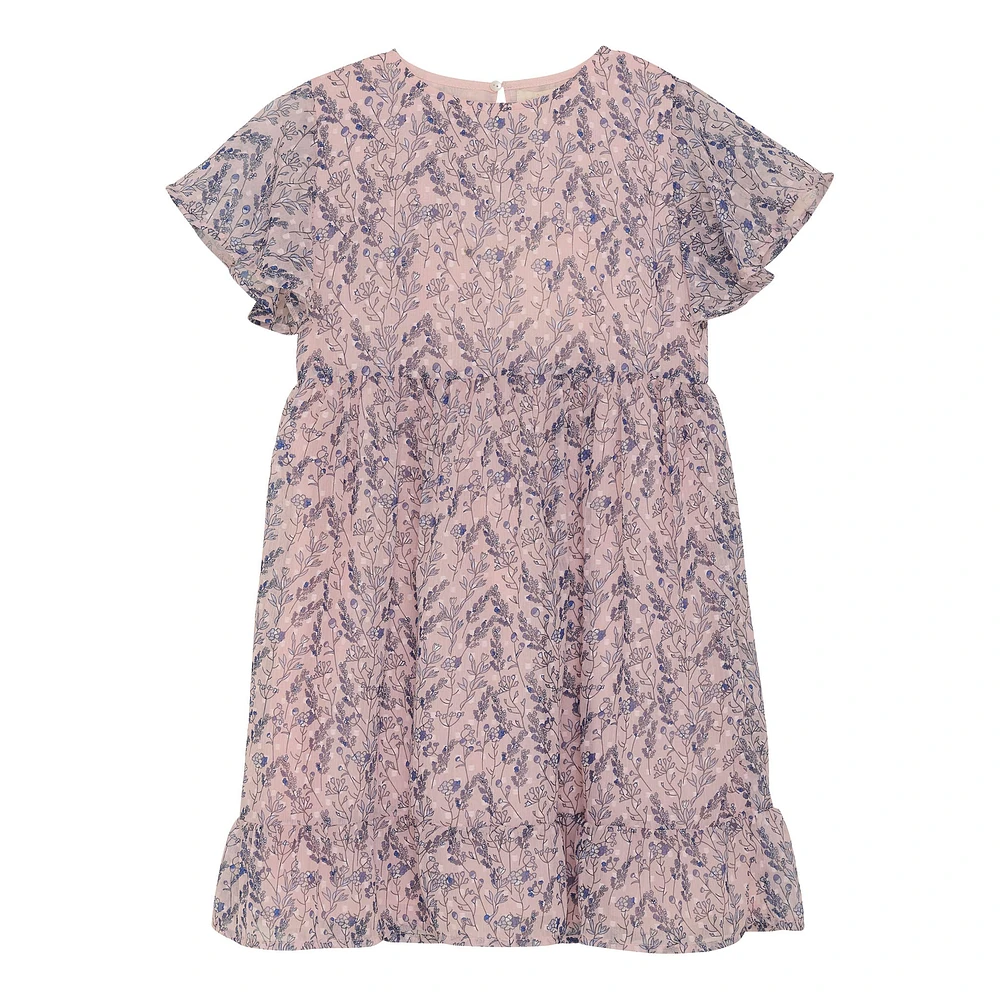 Robe Imprimé Fleurs 4-14ans