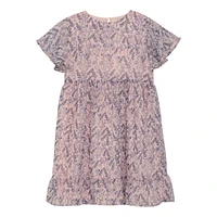 Robe Imprimé Fleurs 4-14ans