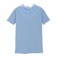 Lace T-shirt -14