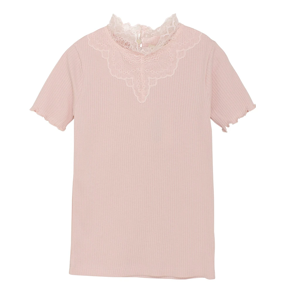 Lace T-shirt -14