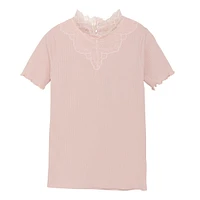 Lace T-shirt -14