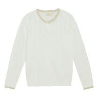 Cardigan Pointelle 2-6ans