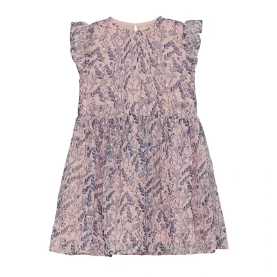 Robe Dobby Fleurs 2-6ans