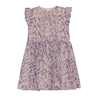 Robe Dobby Fleurs 2-6ans