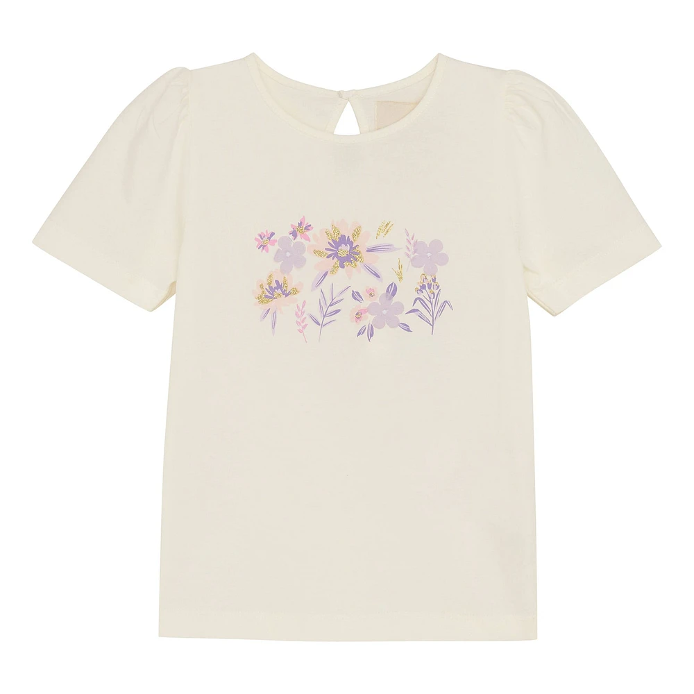 Flower T-shirt 2-6y