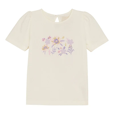 Flower T-shirt 2-6y