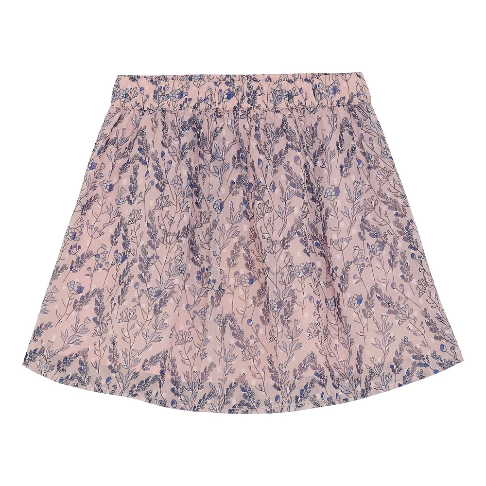 Jupe Dobby Fleurs 2-6