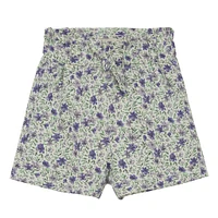 Short Imprimé Fleurs 12-18mois