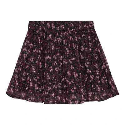 Flower Print Skirt