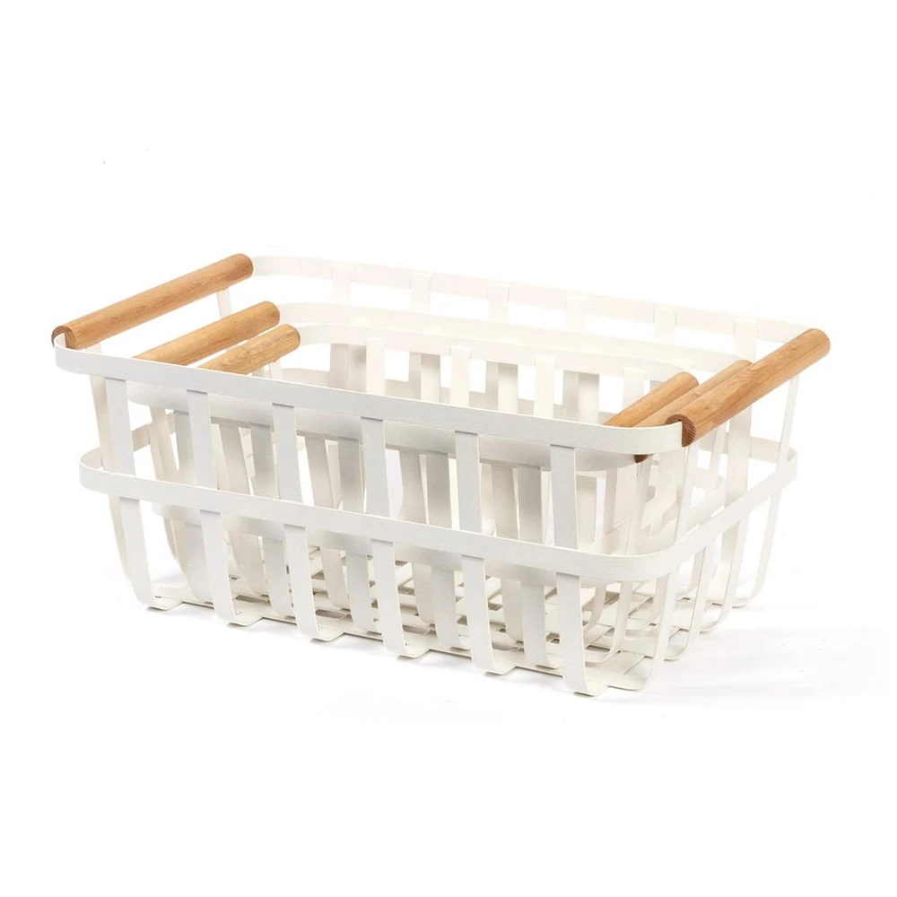 Set of 3 Modern Metal Basket